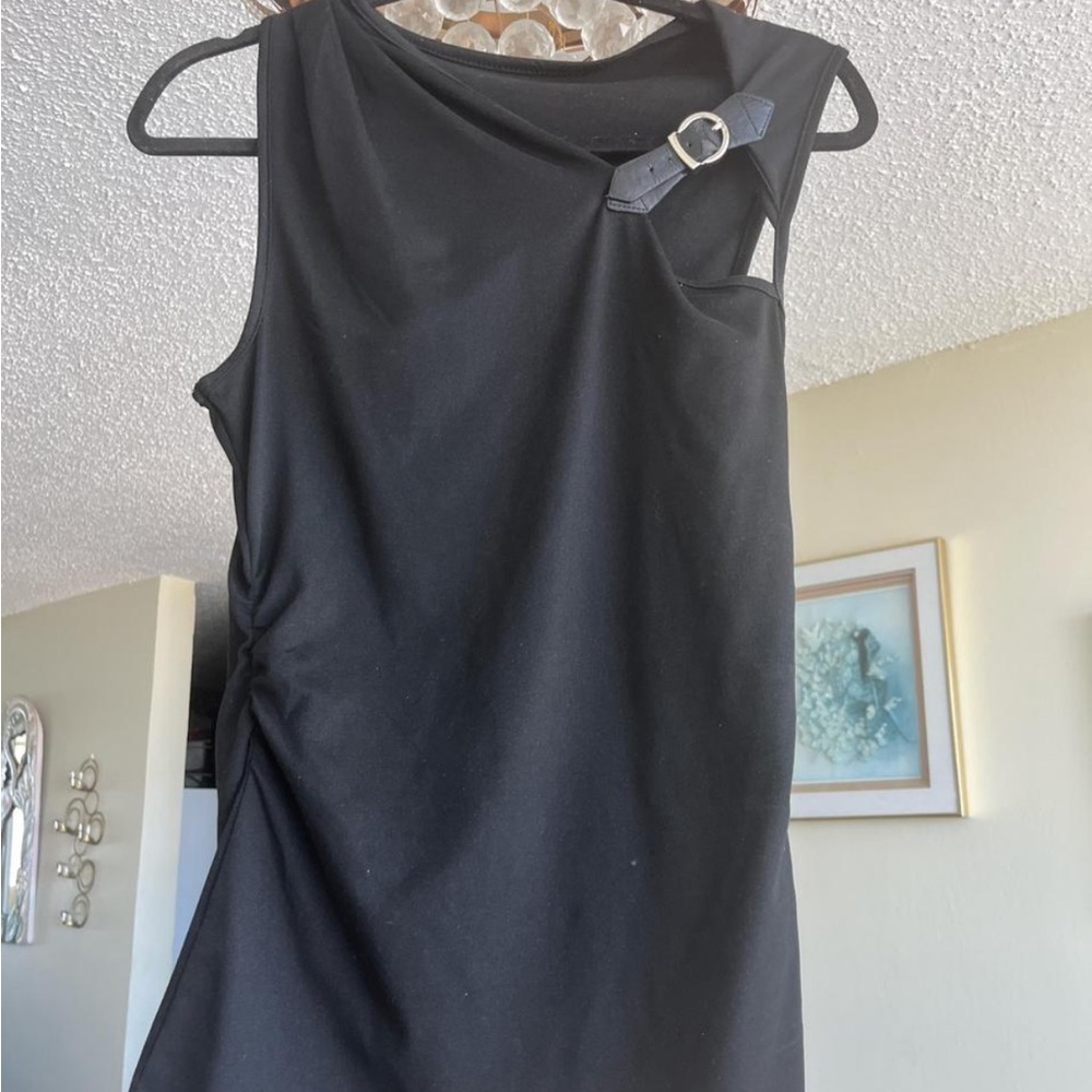 Elegant Black Sleeveless Top